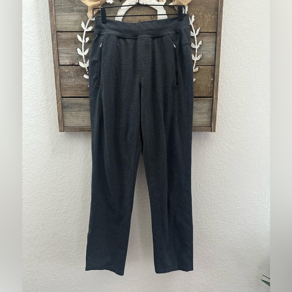lululemon discipline Men's dark gray Stretch knit track Pants size M